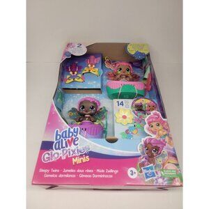 Baby Alive New Glo Pixies Minis 14 Pieces Glow In The Dark 3.75" Pixie Twins